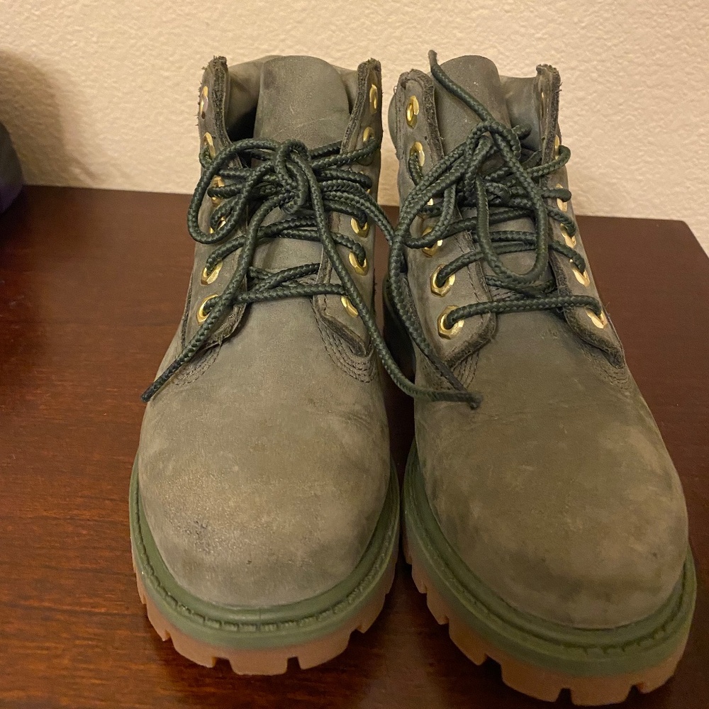 Toddler Army Green Timberland